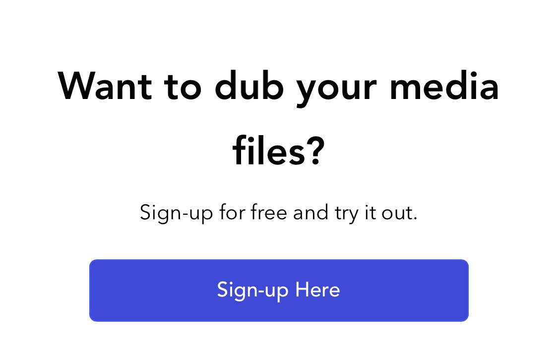 youtechrive's tweet image. Automated Dubbing  for Audio and Video AI Tool - Day 18

#aifreetools #freeaitools #aiartgenerator #aitools #freetools #TheCreator #contentcreator