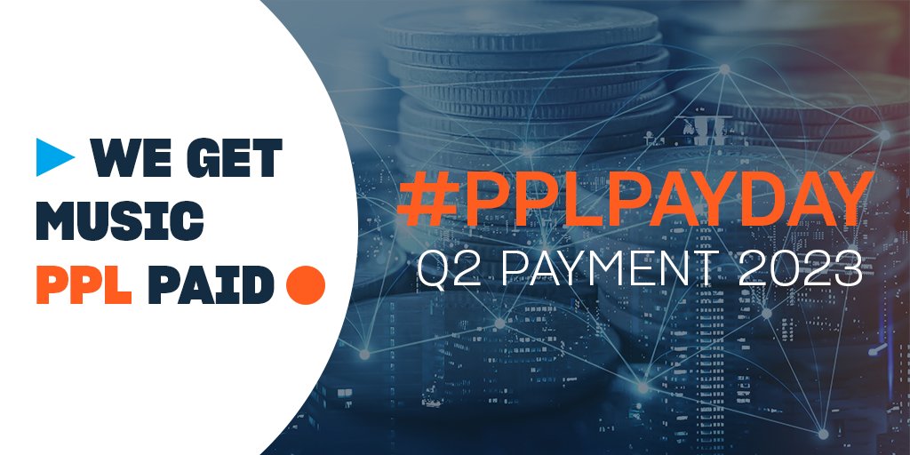 Today is #PPLPayDay! We have made our Q2 payment of £98 million to more than 121,000 performers and recording rightsholders. Learn more: ppluk.com/ppl-pays-out-a…