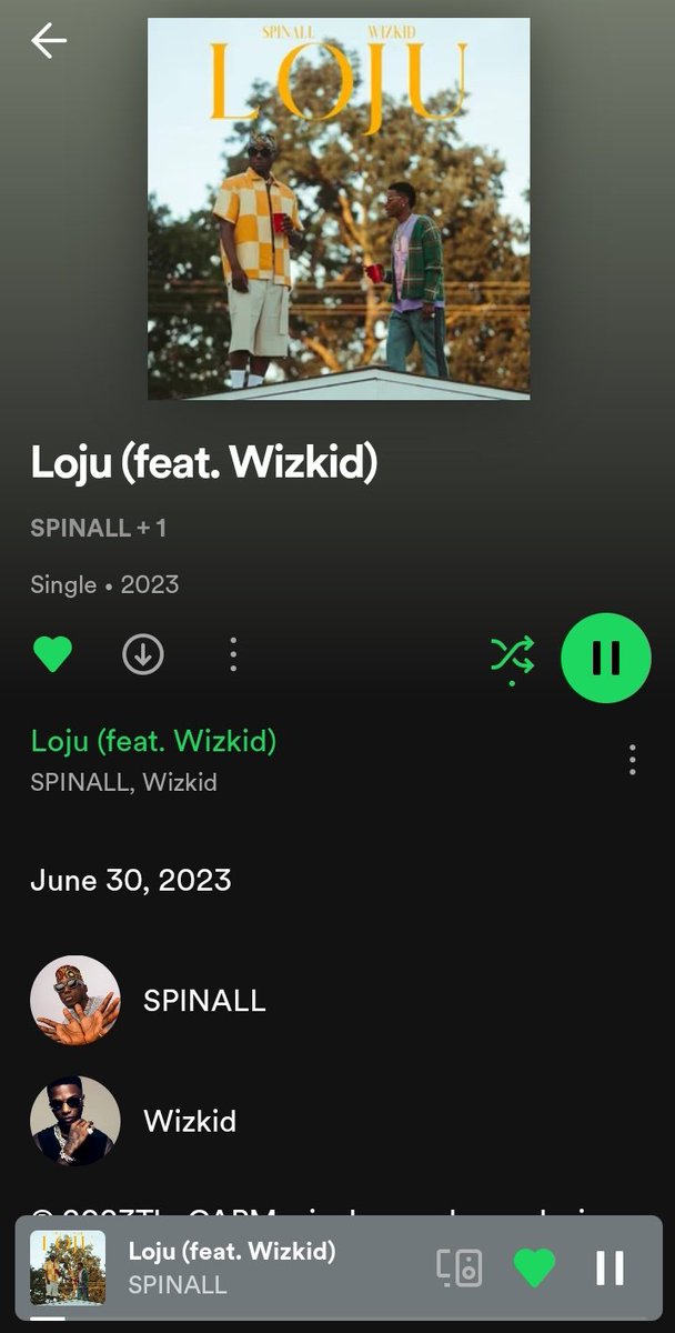 WIZKID 🔥🔥 BigWiz Loju 

#wizkid #wizkidFCHL #WizkidXAfronation #Spinall