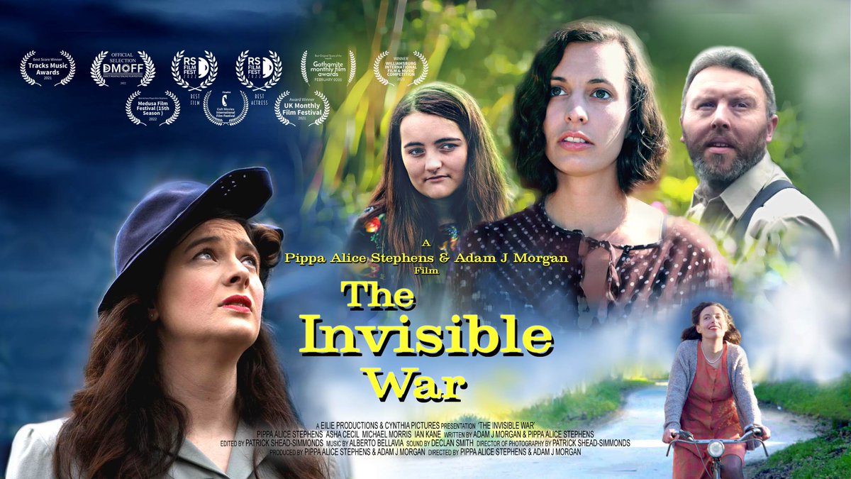 I've a film premiering on You Tube tomorrow at 8pm BST finished just before lockdown, so glad people get to see this. It was made on an incredibly low budget however we managed to win awards, written by my good friend Pippa Alice Stephens and Adam Morgan based on local events