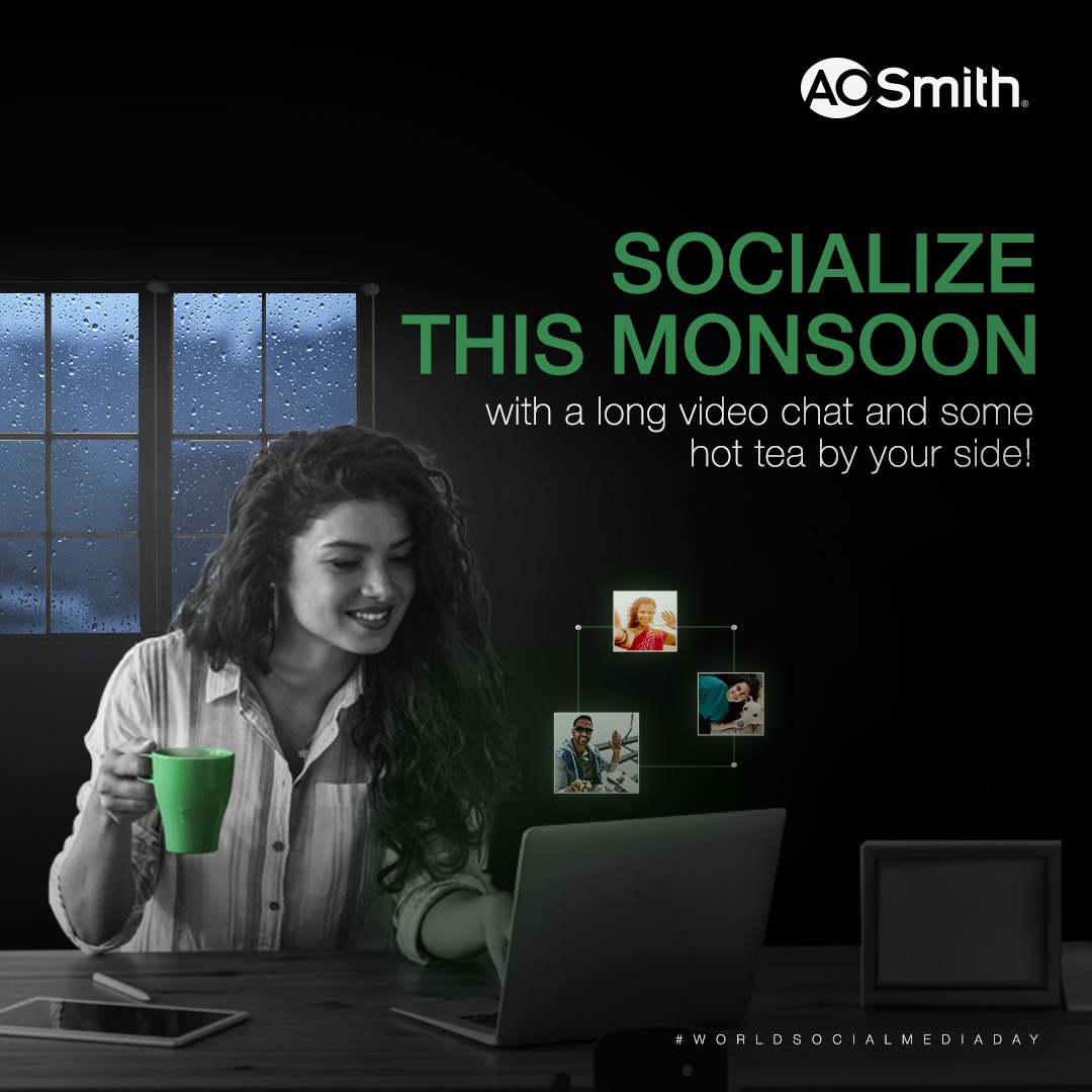 Join us on this #SocialMediaDay for engaging discussions, delightful moments, and heartwarming connections! #HotTails #AOSmith #WaterHeater #WaterPurifier #HotDrinks #Monsoon