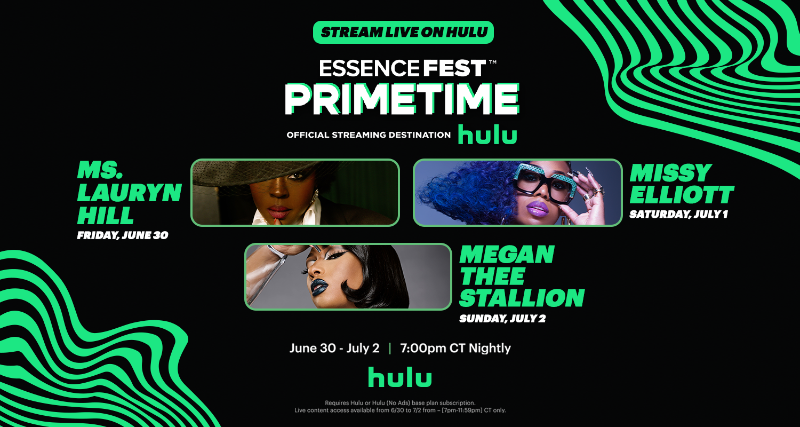 We’re bringing New Orleans to you with our Essence Fest Live Stream featuring your favorite artists this weekend! To celebrate, we’ve partnered with @GoFooji to giveaway a $25 DoorDash gift card. Tweet #EssenceFestOnHulu + #Sweepstakes for the chance to win.