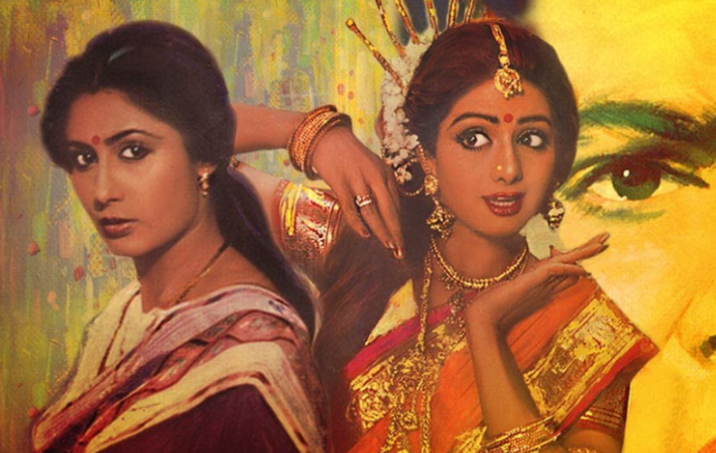 The 1980s in Bollywood: Sridevi at one end of the spectrum, Smita Patil on the other. Who was better? Well, here's our empirical, albeit lofty, take on it... 
asridevi.blogspot.com/2023/06/the-19… 

The two work in Nazrana together
#SmitaPatil #Sridevi 
#Bollywood #1980s #IconsONLY