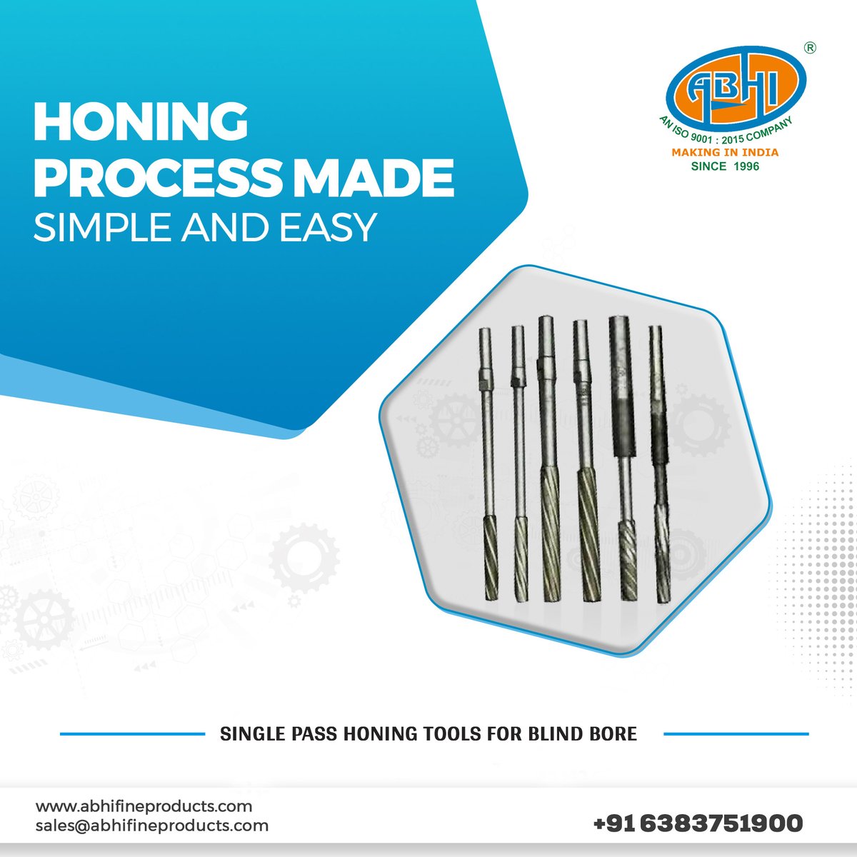 abhi_fine's tweet photo. Wondering what it is? #Singlepasshoningtools is used to emphasise your #honing process and help you get the best geometry and surface structuring.
https://t.co/qhk1GsDOPq
#honingtools #deburring #precisiontools #boringtool #blindbore #blindbores #boregeometry #abhifineproducts https://t.co/N3Y6VARt2M