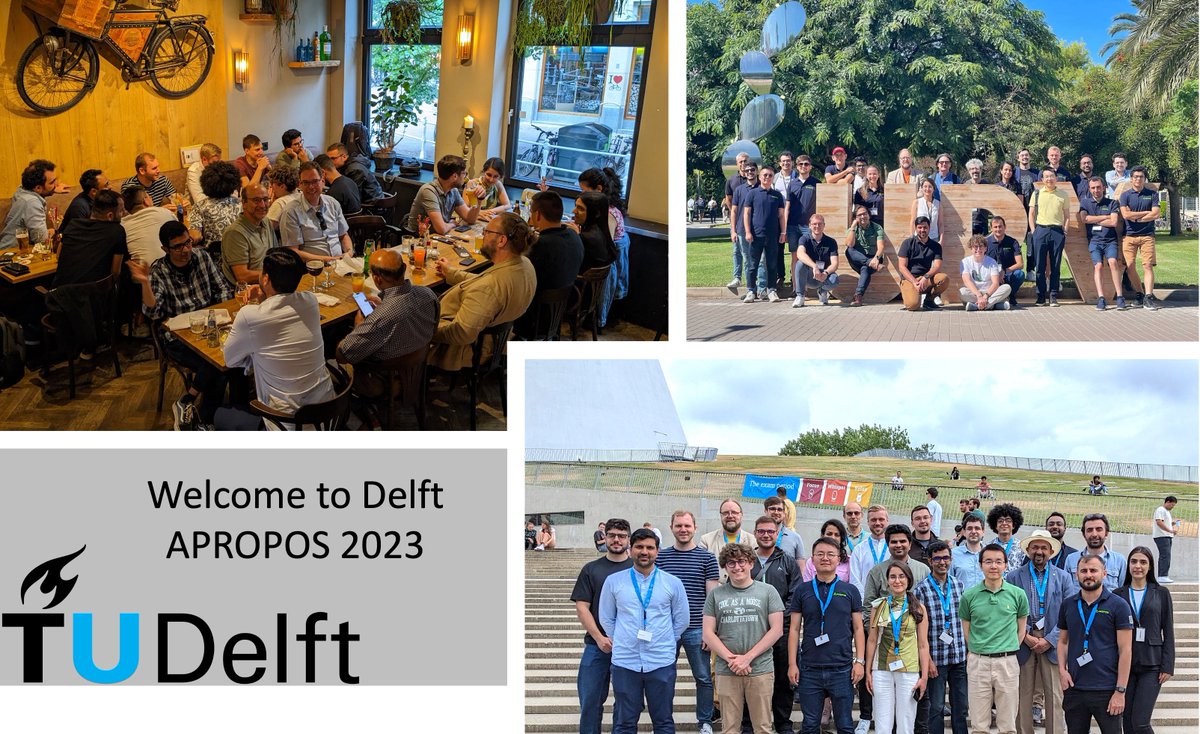aaronyiding's tweet photo. sunny smiles + lively workshop @tudelft☀️ from our #MarieCurie @APROPOS_Project on sustainable AI: https://t.co/ZDoA4MLcfg
many thanks to organizers &amp; speakers to make it success👍@HMarijn @SPATIAL_H2020 @That_JieLei @MSCActions @tudelftTBM @hipeac @roeldobbe @TUDelft_AI @Lab_CPI https://t.co/PlazhsWZvq