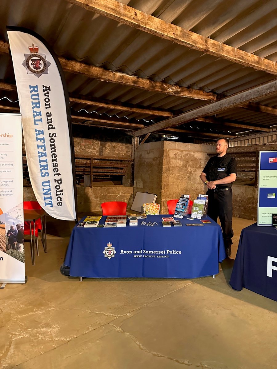 @ASPRuralCrime attended a farm open day this week, good conversations with those that attended in reference to good prevention practices - Delay, Deter, Detect. 🚜 🚔 #RuralCrimeMatters #RuralCrimePrevention #Farmwatch