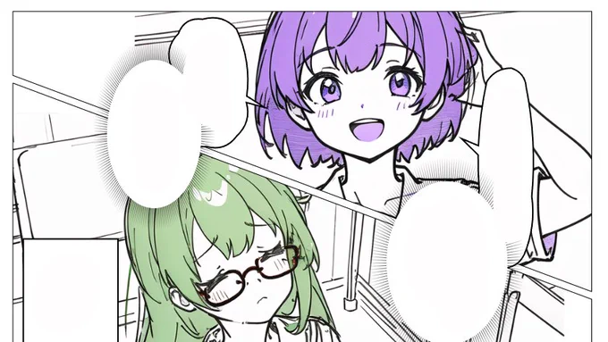 #絵柄が好みって人にフォローされたい 
いろいろ画風調整してて、今後はこんな感じの絵柄で漫画つくるつもり。
(私の)成長物語としても楽しめるのでぜひフォローを・・・ 