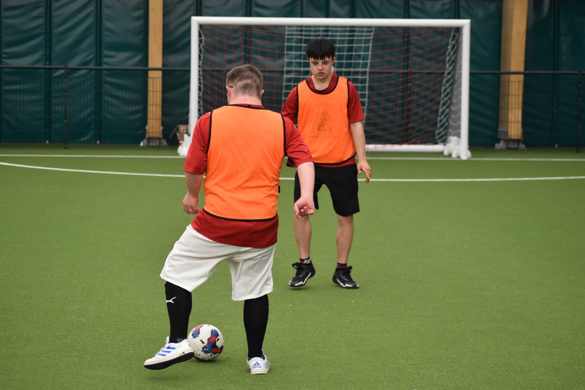 STFCfoundation's tweet photo. One of the best things about The Nigel Eady Training Centre is that we are finally able to welcome our DS Active and Pan Dis groups home from their long exile!
Here are some pictures from their first session in the facility 😀
🔴⚪⚽ #ProudToBeSwindon #WherePeopleMatter https://t.co/6h01yYBW2B