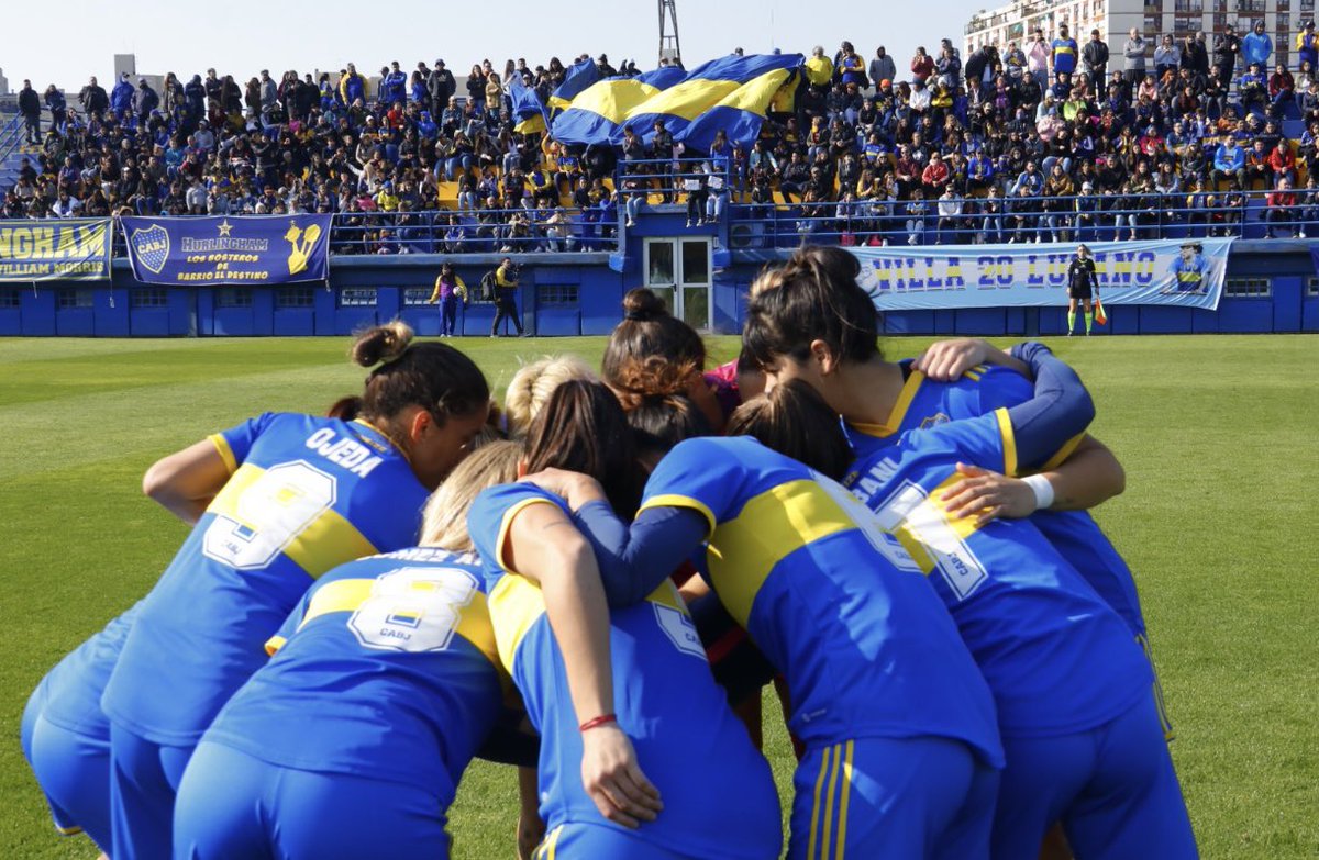 BocaFutFemenino's tweet photo. ⚔️🛡️Dale, dale, dale Boooo
Hoy te vinimo a alentar
Para ser campeón
hoy hay que ganar✨🙌🏻

📸@10_xeneizes https://t.co/5v4tI92muu