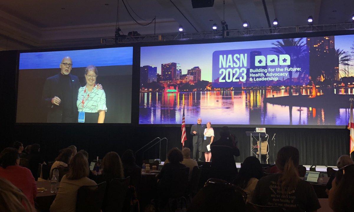 Conference is off to a great stop. With <a href="/stevensroka/">Sroka Steven</a>
 #NASN2023
<a href="/schoolnurses/">NASN, Inc.</a>