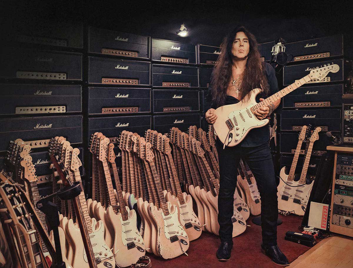 Happy Birthday to Yngwie Malmsteen. 
Born in Sweden in 1963.  