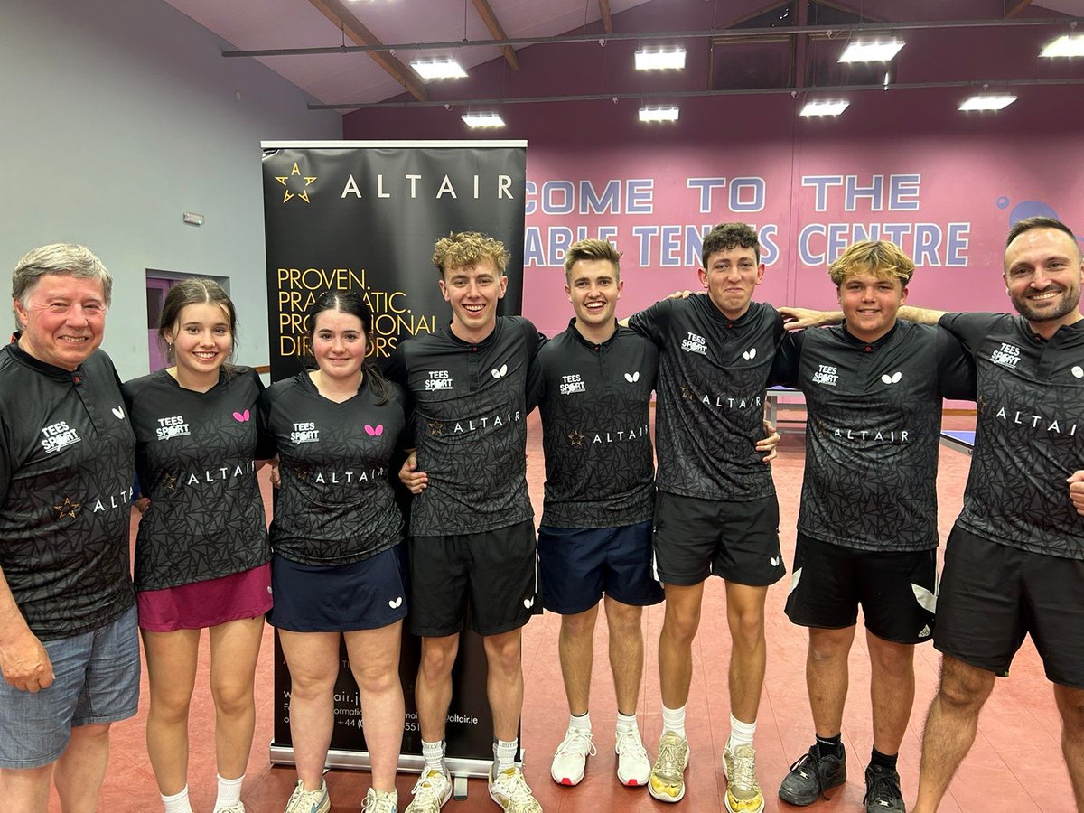 Altair are proud to sponsor the Jersey Table Tennis Island Games Team and wish them the very best of luck in Guernsey #islandgames #OfficialJTTA #Team