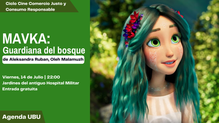 #AgendaUBU Finalmente el día 14 de Julio, a las 22:00 h. en el Antiguo Hospital Militar, se reproducirá la película "Mavka, la Guardiana del Bosque"

Para saber más: ubu.es/agenda/ii-fest…