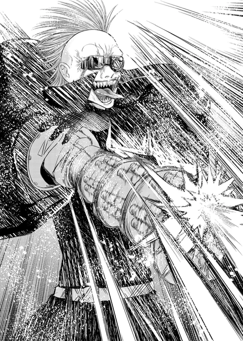 オネエキャラ大好きなんだが、皆外見も中身もカッコ良いし可愛いし心も身体も強かったりするけどコイツはマジで外見も中身もぶっ飛んでて最高である👍ってなワケで描きました。こう見えてオネエなんすよ。
あ、大好きな烈ⅰ火ⅰの炎ⅰに出てくるかむいって奴なんスけど 