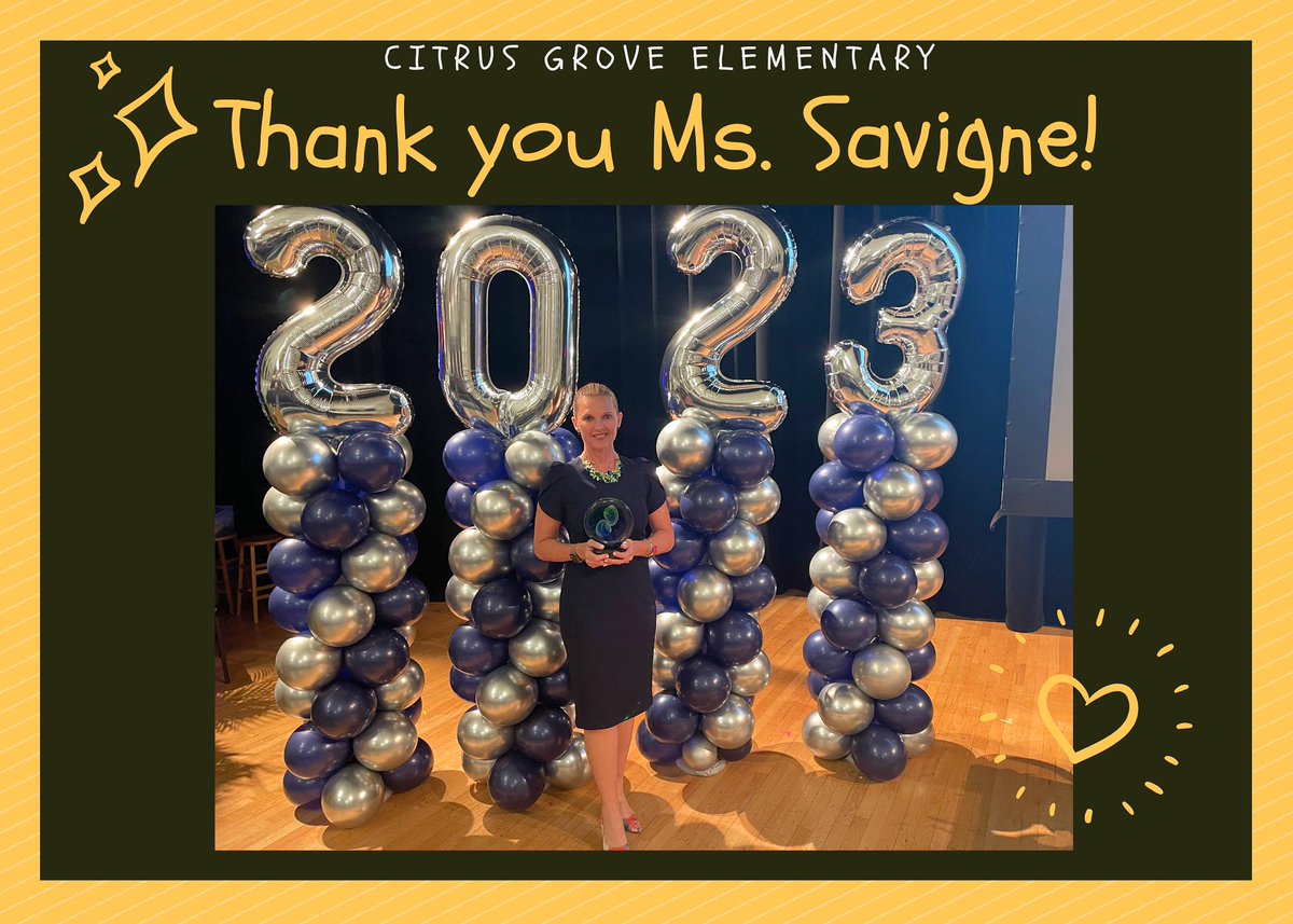 Thank you Principal Savigne for your steadfast leadership at CGE for the past 5 years! Thank you for BELIEVING in us and for always keeping our school clean! You will be missed! 💚 Best of luck at <a href="/MiaSpringsElem/">Miami Springs Elem.</a>!
<a href="/MDCPS/">Miami-Dade Schools</a> <a href="/MDCPSCentral/">Central Region</a> <a href="/MjLewis13/">Michael A. Lewis, Ed.D.</a> <a href="/MariTereMDCPS/">Mari Tere Rojas🍎</a> <a href="/SuptDotres/">Jose L. Dotres, Ed.D.</a>