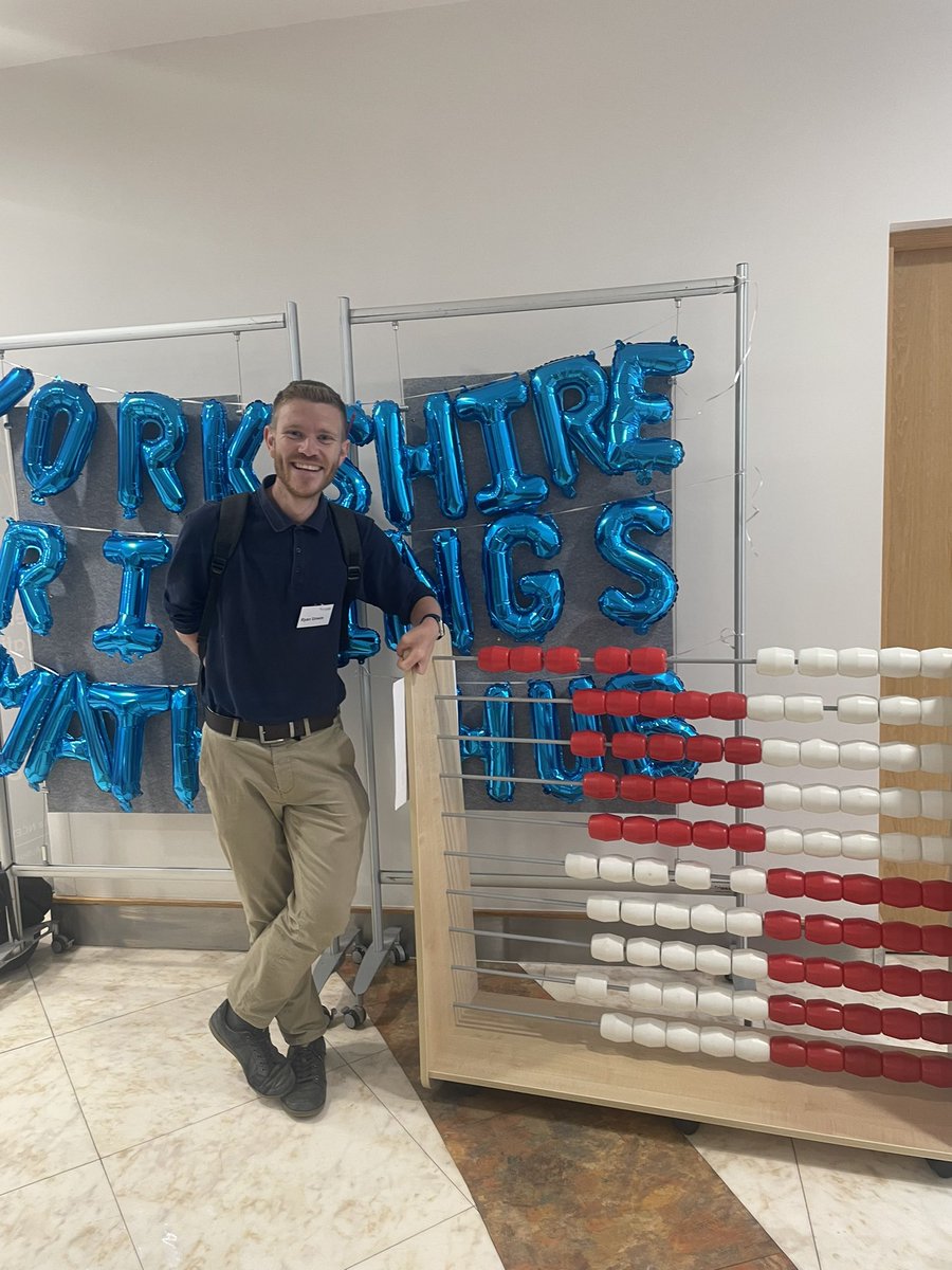 Our children at Hob Moor would love to explore using this 100 Rekenrek! I wonder if we could use our knowledge of 10 and apply it to 100? <a href="/YRMathshub/">YR Maths Hub</a> #YRSummerConf