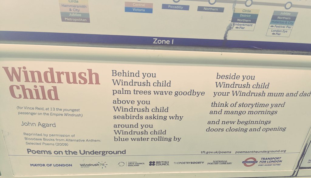 New Wave English Hub (@wave_english) on Twitter photo Poetry to share with your pupils this month. Celebrating 75 years of Windrush. #poetryonthetube #Windrush75 <a href="/JohnAgard1/">John Agard</a> Poetry to share with your pupils this month. Celebrating 75 years of Windrush. #poetryonthetube #Windrush75 <a href="/JohnAgard1/">John Agard</a>