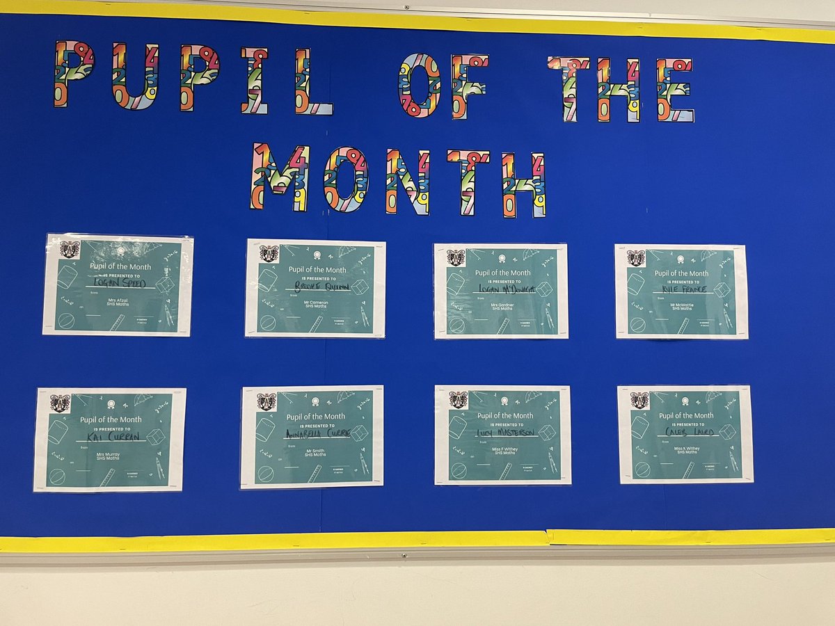 SHS Maths tweet media