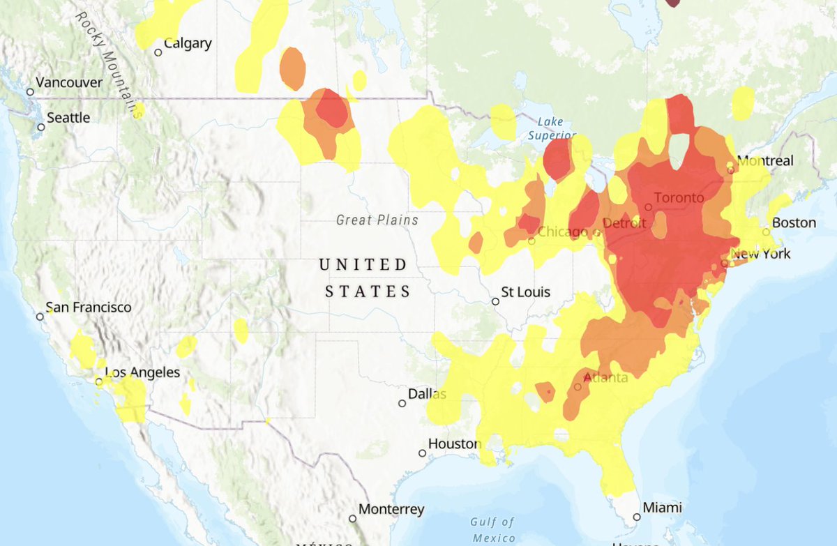 CreativeEmbassy's tweet photo. @FalconryFinance That looks like yesterday's map, here's the one I'm seeing today. I'm *still* in the red area 😩 https://t.co/isSOxGODlP