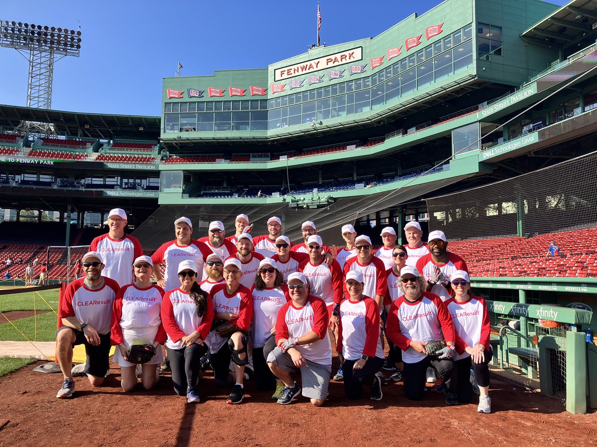 BostonABCD's tweet photo. It’s great to see so many bright and smiling faces this morning at @FenwayPark for #ABCDFieldofDreams!

We’re excited to have our first two teams from @CLEAResult and @BostonChildrens up to bat! https://t.co/Diyeh0T7Fm