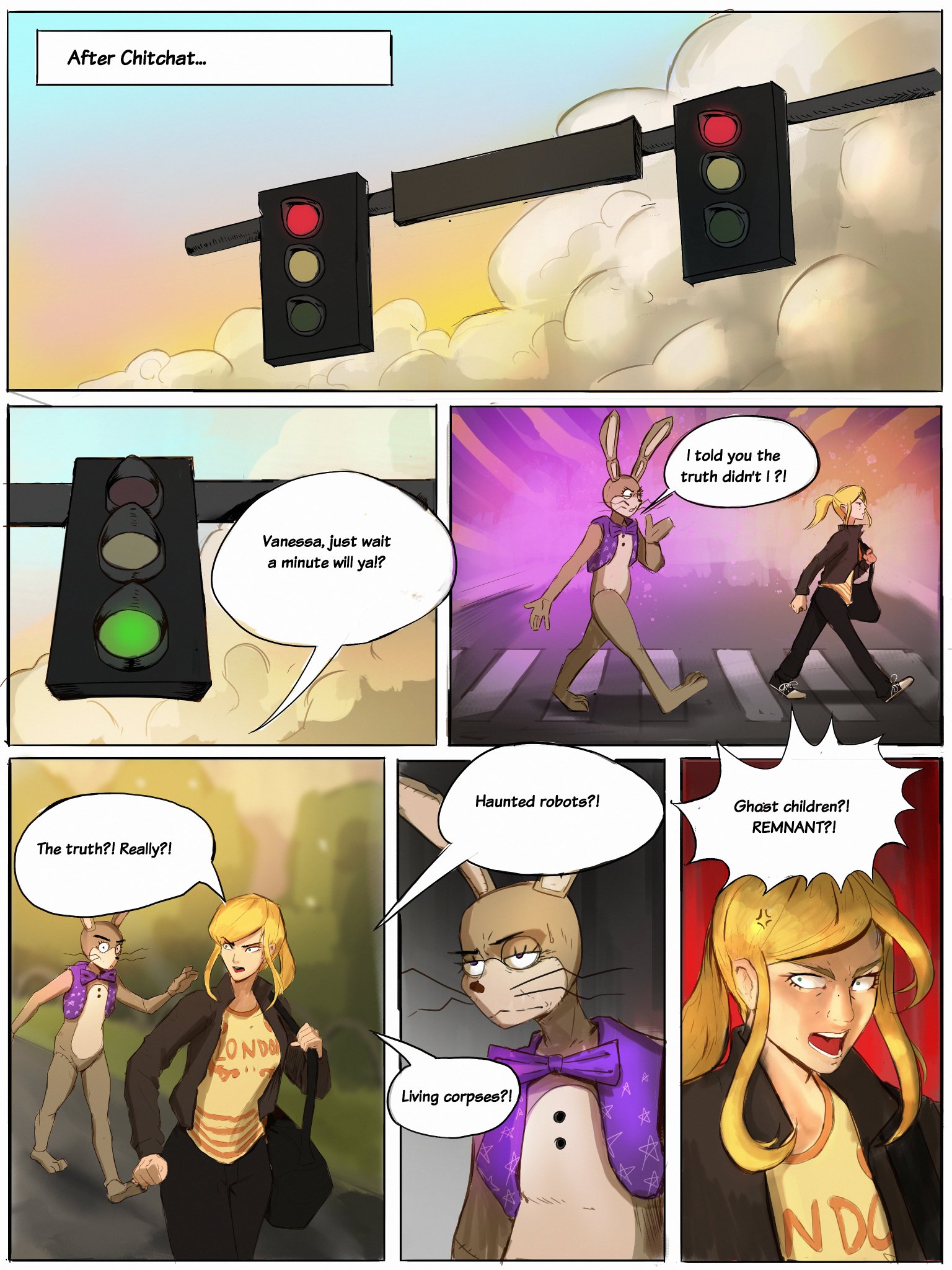 FNAF: Into Madness AU Comic (Official Fan Comic) (@intomadnessfnaf