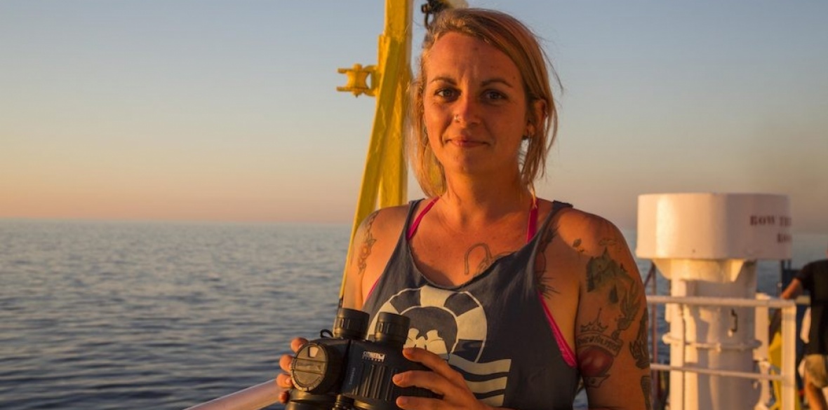 “I don't see sea rescue as a humanitarian action, but as part of an anti-fascist fight'. German Sea Captain Pia Klemp faces 20 years in jail for rescuing nearly 1000 migrants from drowning. If you believe in hope over hate and support Pia Klemp give this a retweet.