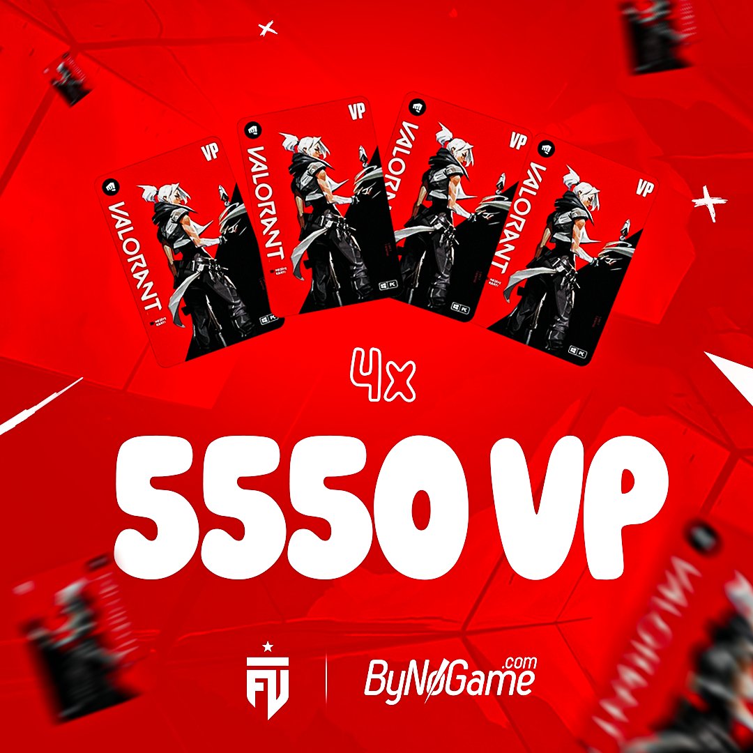 Bizde bayram hediyesiz geçmez! 🥳

Bayramın 3. gününde 4 taraftarımıza 5550 VP hediye ediyoruz! 🎁

✅ Bizi ve @ByNoGame’i takip et,
✅ Bu tweet'i RT'le!