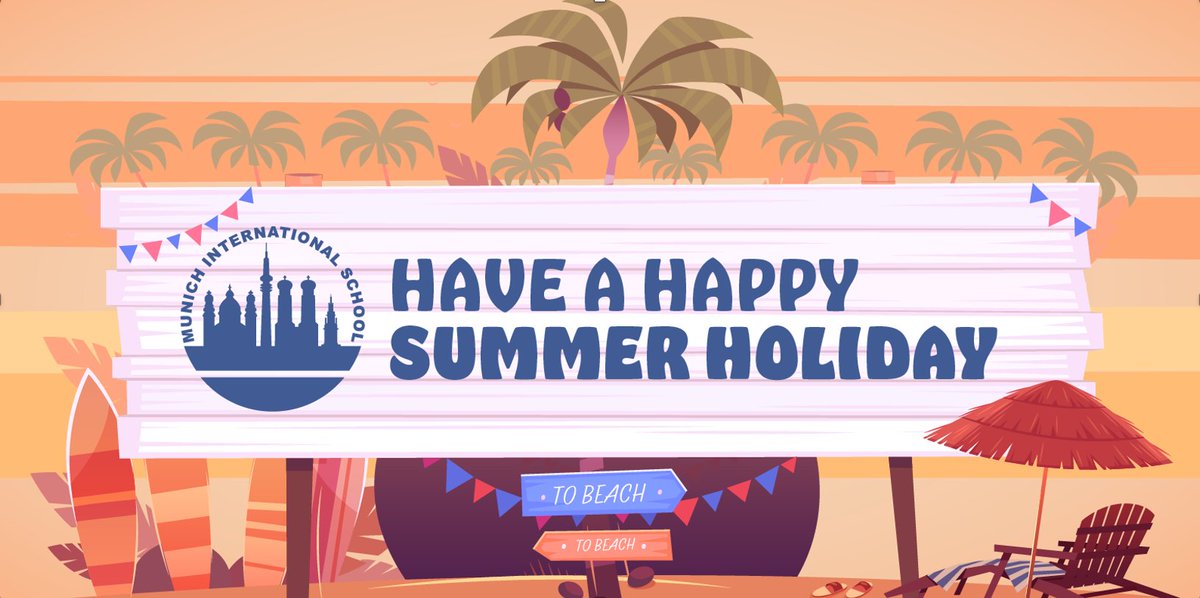 School’s out for the #summer! 
We would like to thank our community for another special year with so many highlights! 
We wish our students, families, faculty, staff and alumni a healthy, adventurous and refreshing summer break!

#lastdayofschool2023 #HappyHolidays