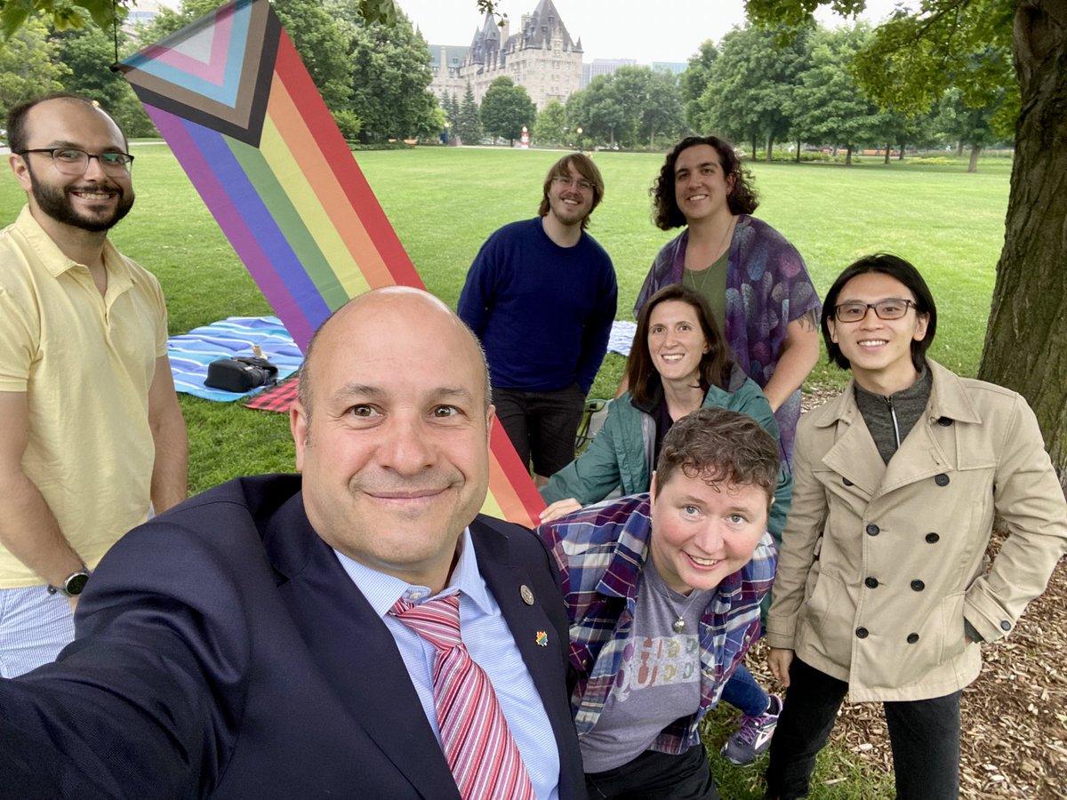 StewartRWheeler's tweet image. After celebrating #PrideSeason earlier this month in Inuvik at what must be one of 🇨🇦’s northernmost #2SLGBTQI events, this week, I caught up w/ members of @GAC_Corporate Pride Network to mark the occasion &amp;amp; 🙏🏼 volunteers for their dedication building our community! #FreeToBeMe