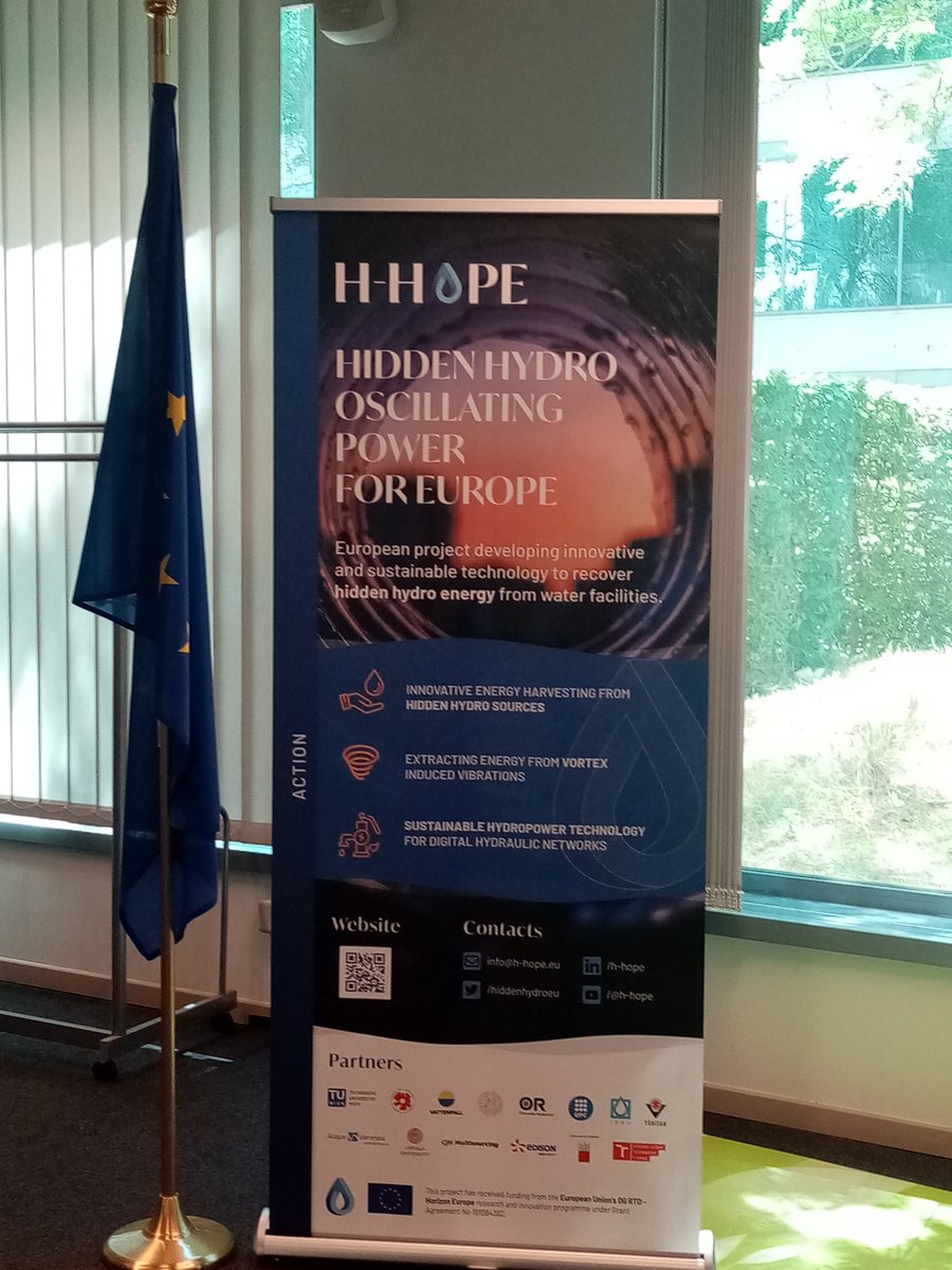 hiddenhydroeu's tweet photo. Excellent opportunity to network with other hydropower projects funded by the European Union, including @Afc4H , @xflexhydro, ALPHEUS, @Hydro4Uproject , @HyposoEU , AGISTIN, @euhydropower  and EcoAdvance at @cinea_eu Hydropower networking event earlier this month. #hydropower #eu https://t.co/jdI8Vaq6WU