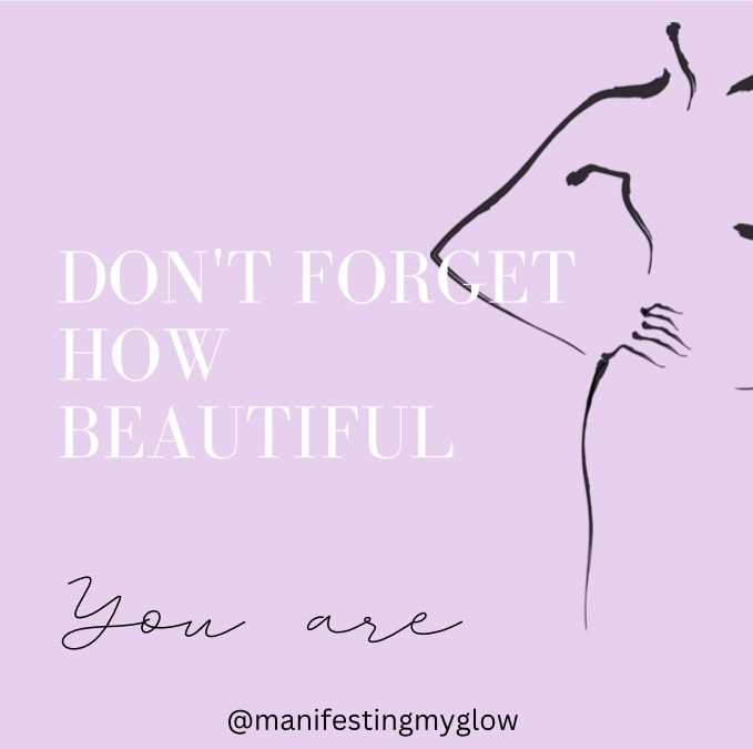 Don’t Forget How Beautiful You Are 😍

Just a reminder to those who need it!!!!

💻 manifestingmyglow.com

#selfconcept#innerknowing#motivationalquote#selfhealing#embodyment#iambeautiful