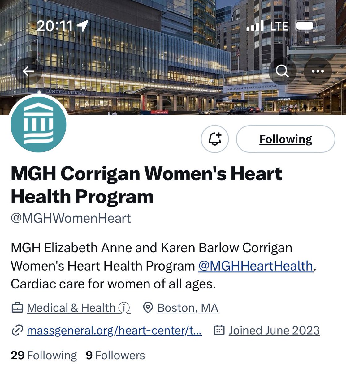 @mchonig @MGHHeartHealth @MGHWomenHeart 💕 from your Follower No 9️⃣ 

#CardioObstetrics #ACCWIC #WIC #WIM #WomenInSTEM #HeForShe #SheForShe 

@mirvatalasnag @DrJMieres @mmamas1973 @iamritu @jackynizard @avolgman @BartoszHudzik @ErinMichos @MihaiTrofenciuc @CCMonzino @emorywomenheart @WomensHeartCS @WomenAs1 @CardioOb