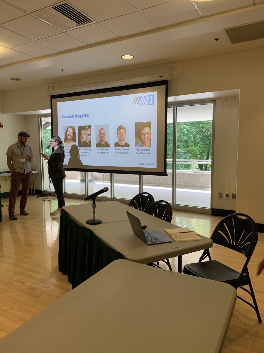 SeattleOPCD's tweet photo. Fun times this week at @MetroLabNetwork's Summit in Portland, OR! Thanks for having us present on our #OneSeattlePlan engagement efforts and centering community voices. #MetroLab2023 https://t.co/z9cF4I6y2q