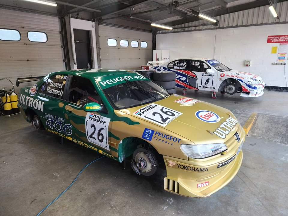 Surreal. Feels like 1998 again

We go again tomorrow...

#allsquare #chassissetup #raceandroad #motorsport #racecar #racecarsetup #racemechanic #tracksupport #btcc #supertouring #brandshatch @brandshatchofficial #supertouringpower #peugeot406 #wecometoyou #oryoucometous