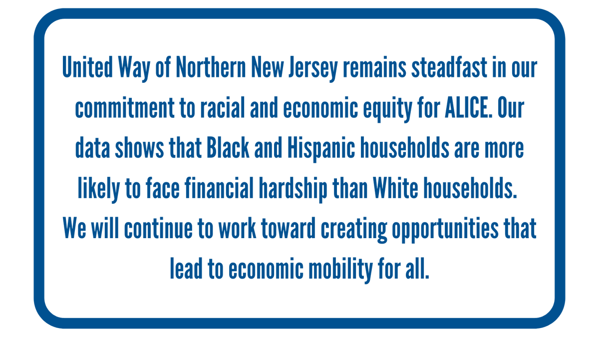 Our equity statement: uwnnj.org/equity
#DataForJustice #UnitedForALICE #RacialEquity