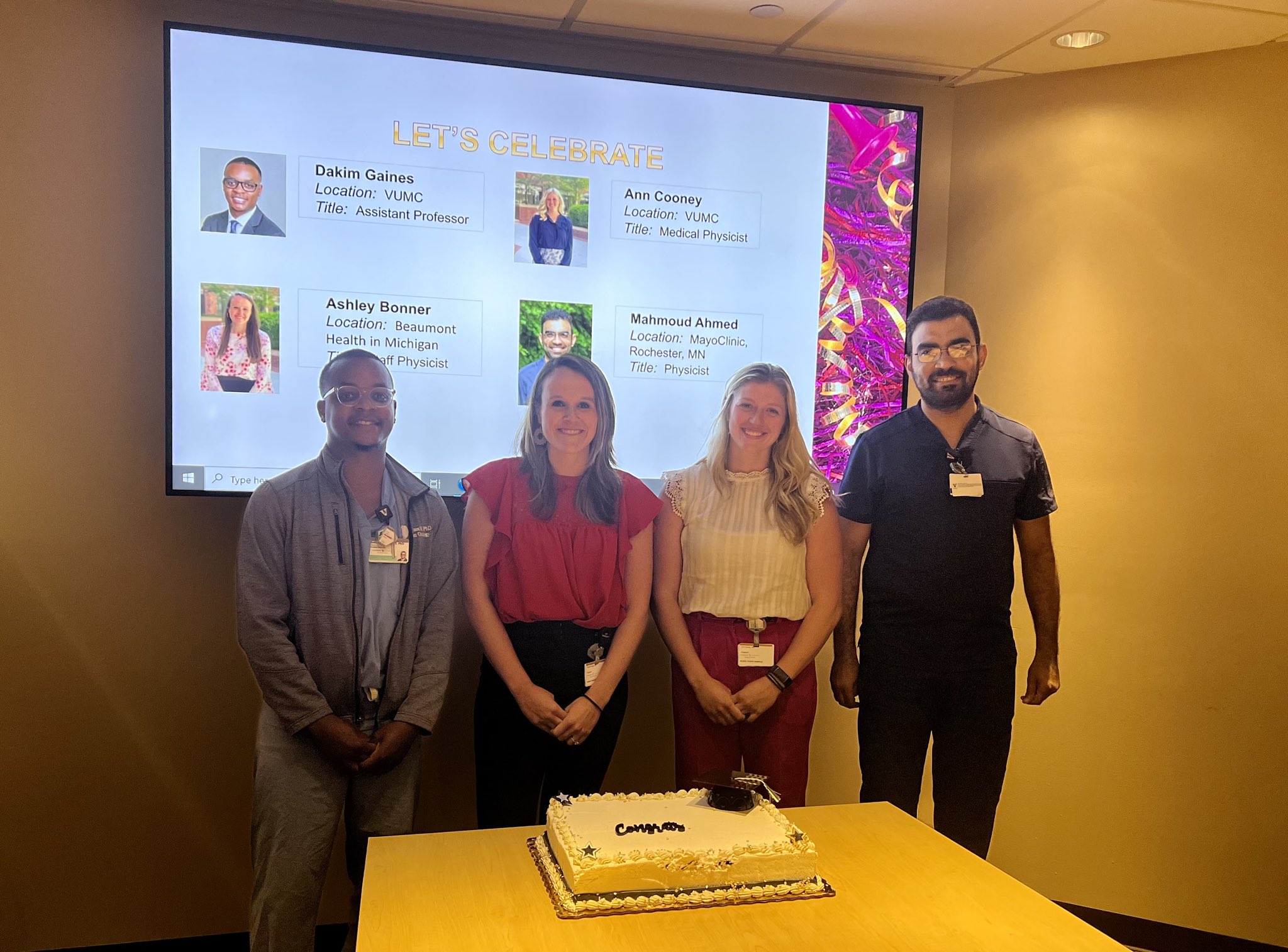 Vanderbilt Radiation Oncology on Twitter "Proud and bittersweet moment