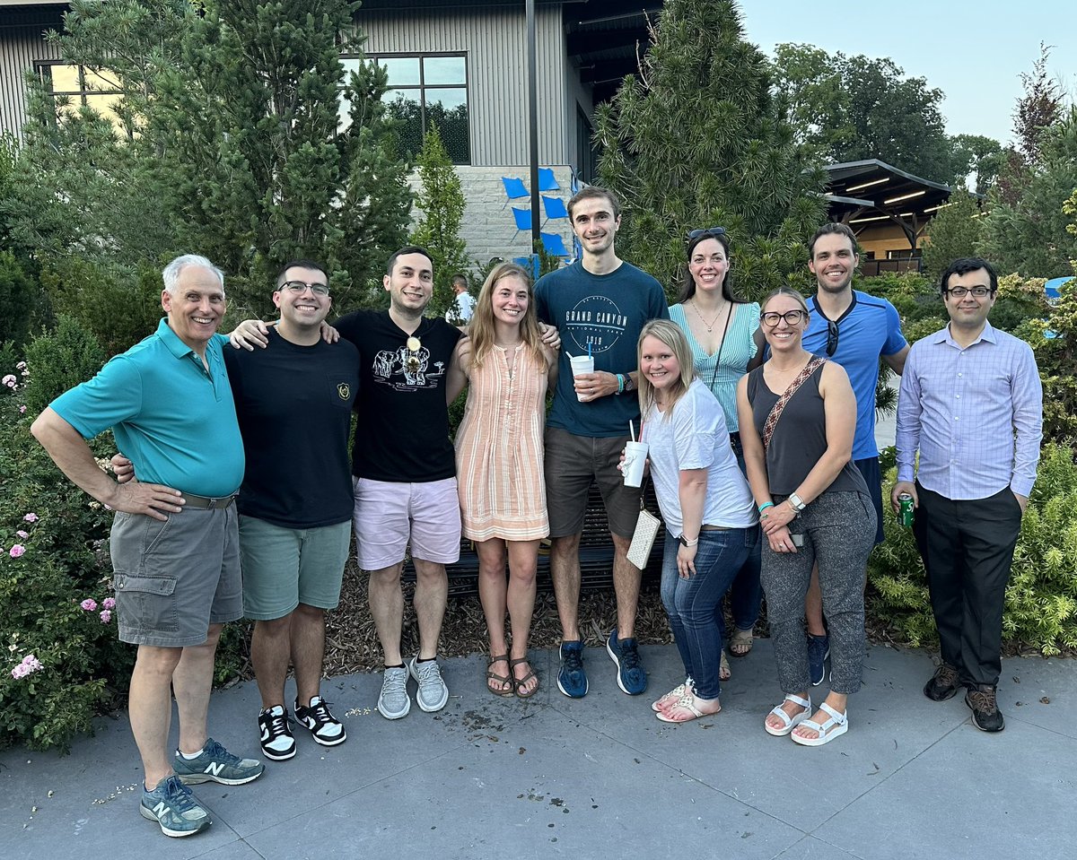 Late nights at the @OmahaZoo with the fellows and our PD @CraigAPiquette #pccm #fellowship #unmc @UNMC_IM