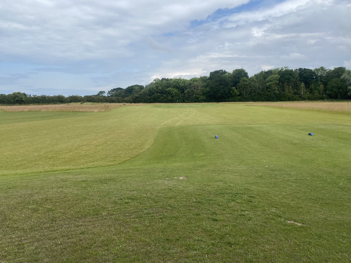 PaulGater9's tweet photo. Our par 3 course has been holding up well to the dry conditions we have been experiencing over the last month. #RainWindow today more wetting agent applied to our par 3 course. We have been using the #CompoExpert Range with fantastic results. #JoeShone pro sprayer great job. https://t.co/wjIpCa8kbc