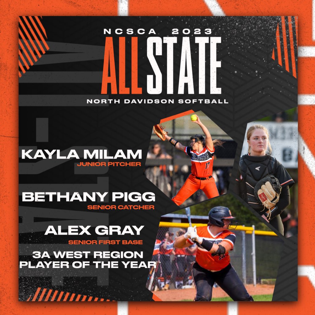 Alexandria Gray (@alexgray2023) on Twitter photo Excited to say I was selected as the NC 3A West State Player of the Year! I ended my senior season with 11 Hr, 578 AVG, 1.203 SLG, 658 OBP, & 47 RBI’s. I’m proud to have been a Black Knight and excited to step foot on the field now as a Bear! <a href="/NDBKSoftball/">Lady Knights Softball</a> <a href="/LRSoftball/">Lenoir-Rhyne Softball</a> <a href="/BanditsNc/">Bandits Elite Premier Crowe</a> Excited to say I was selected as the NC 3A West State Player of the Year! I ended my senior season with 11 Hr, 578 AVG, 1.203 SLG, 658 OBP, & 47 RBI’s. I’m proud to have been a Black Knight and excited to step foot on the field now as a Bear! <a href="/NDBKSoftball/">Lady Knights Softball</a> <a href="/LRSoftball/">Lenoir-Rhyne Softball</a> <a href="/BanditsNc/">Bandits Elite Premier Crowe</a>