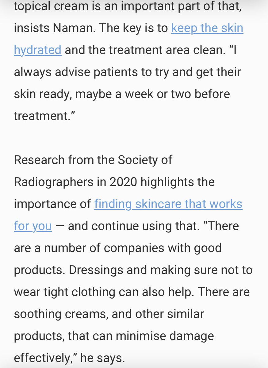 Great opportunity to shout about the differences in how radiation induced skin reactions present across different skin tones in health awareness, thank you for recommending me @radiaderm, read here: healthawareness.co.uk/dermatology/fi…
