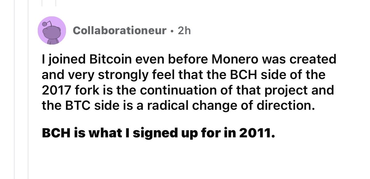 This is the truth about #BitcoinCash for those who aren’t blinded by #bitcoin lasers in their eyes: