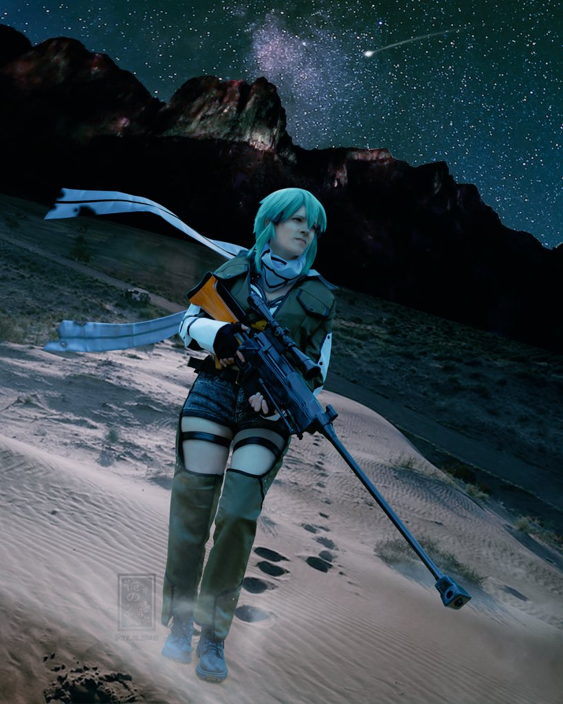 Sword Art Online: 10 Sinon Cosplay That Look Just Like The Anime