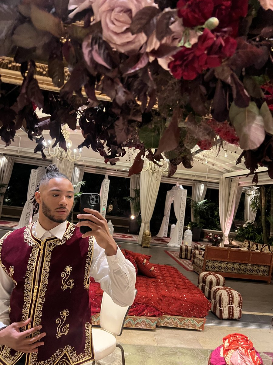 Went to a Moroccan wedding.