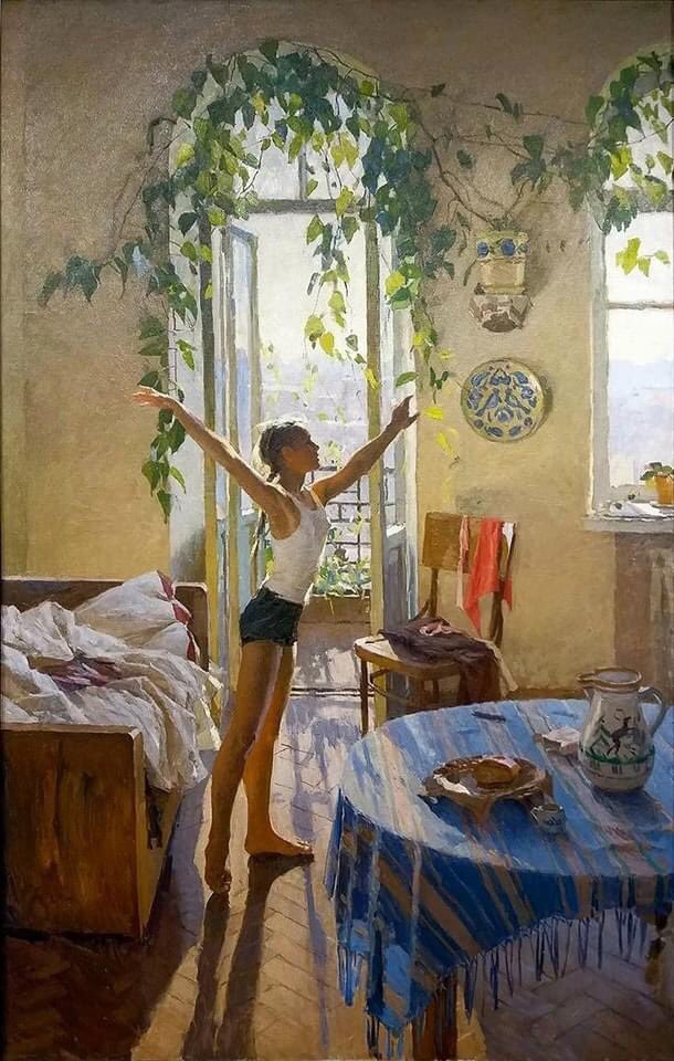 Tatyana Yablonskaya
Morning, 1954.