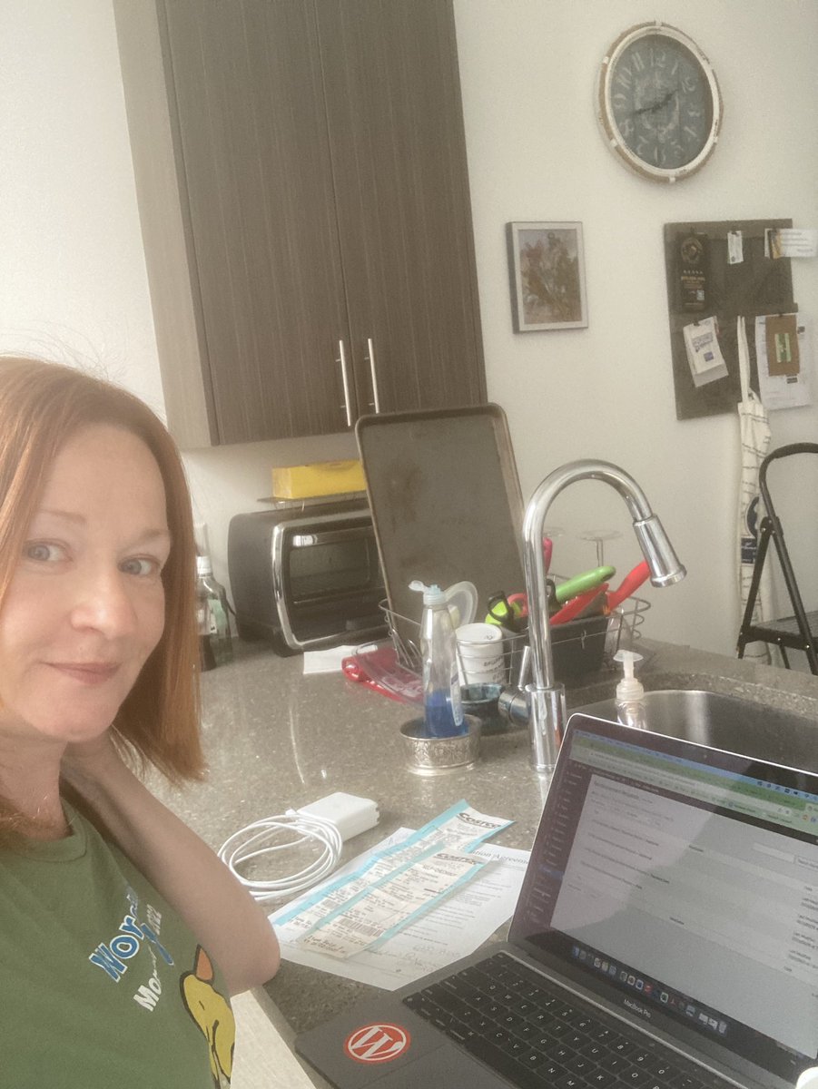 NewYorkerLaura's tweet photo. Combo of hardcopy meets online upload. #5FTF Working on closing out WordCamp Montclair for @webdevstudios Five for the Future day. On a podcast in ten minutes to talk more about it. #WordPress https://t.co/TIX98SgpA2