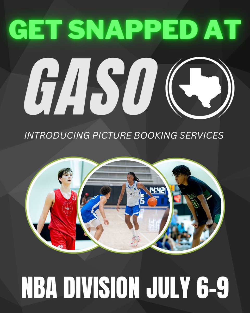 Have been getting a lot of love from our photography team <a href="/ShotzByRon/">ShotzByRon</a> &amp; <a href="/Take1Troop/">Troop O'Neal 📸</a> 

Now's your opportunity to get their work!

Book Your Phots At Our #GASOChampions July 6-9 In the NBA Division. 

forms.gle/y14QyWEnyXmD3f…