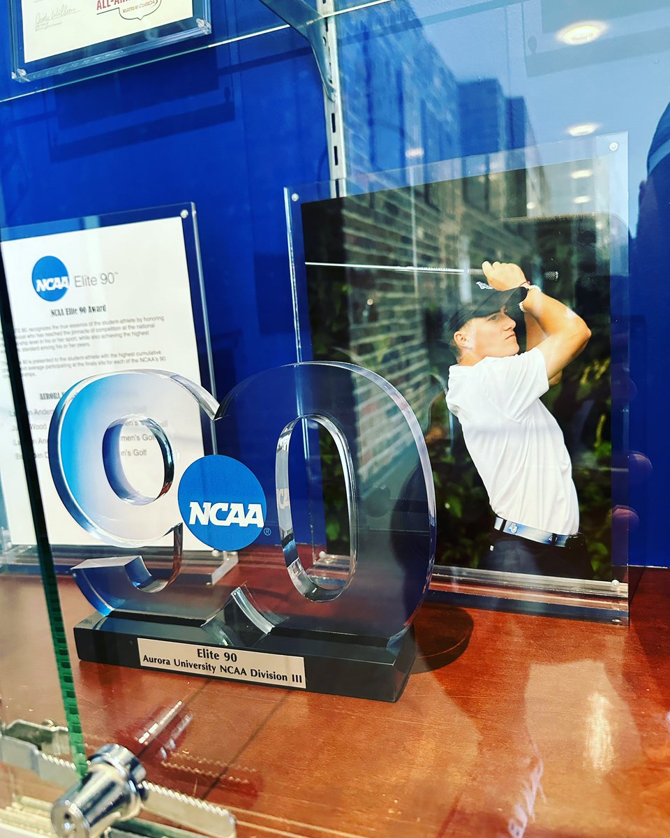 The case this morning looked a little more “Elite”… @bdunc418 #Elite90 @NCAADIII @NCAA #weareoneAU
