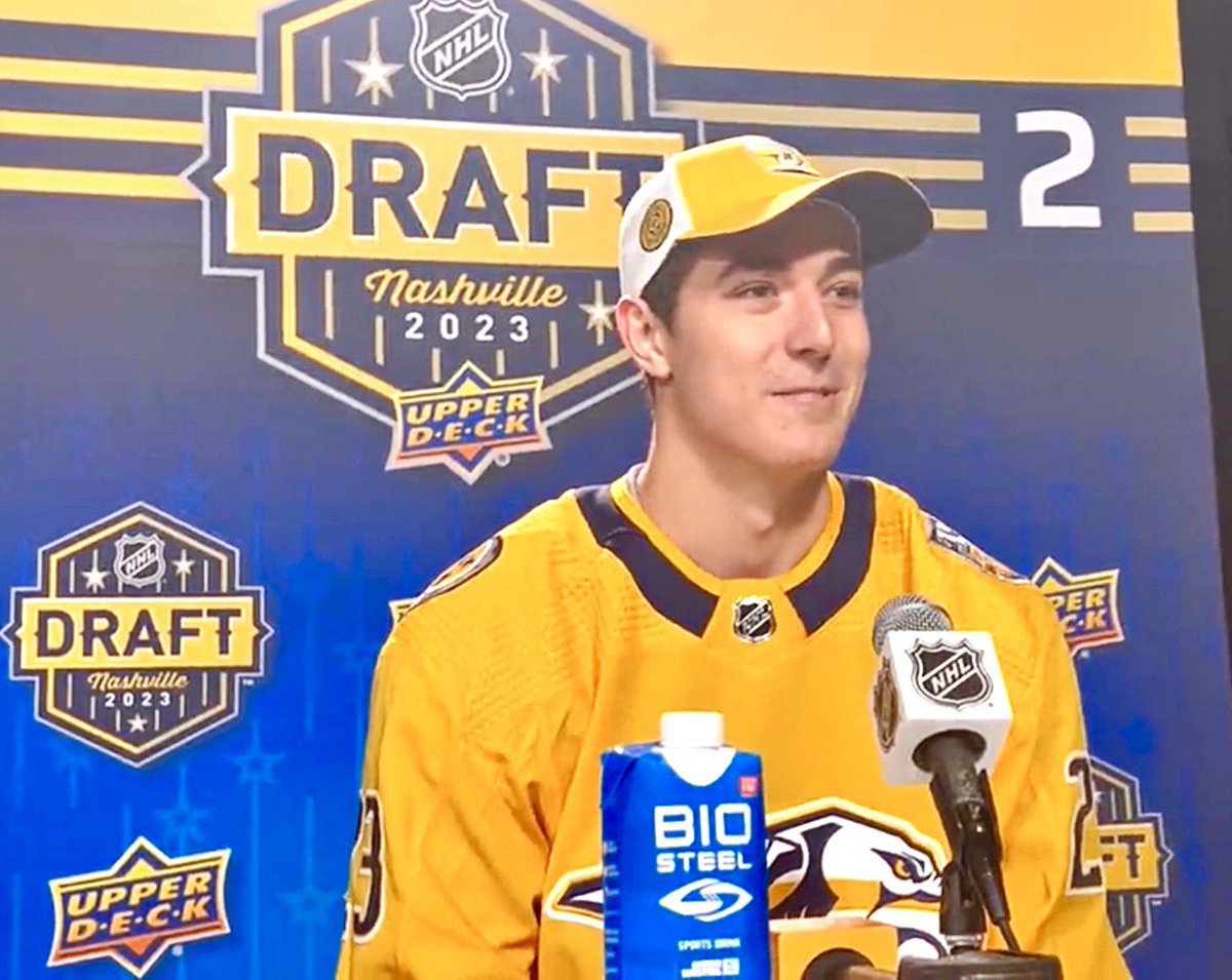 JanJas11's tweet photo. It was fun seeing friends’ sons getting picked in the @nhl draft in Nashville! What an accomplishment for these boys and their families! @Canes @BuffaloSabres @PredsNHL @MSU_Hockey @NHLFlyers
#2023NHLDraft #usahockey #hockeyslovakia #hockeycanada #muzzatti #strbak #ciernik https://t.co/73hPAqMOMa
