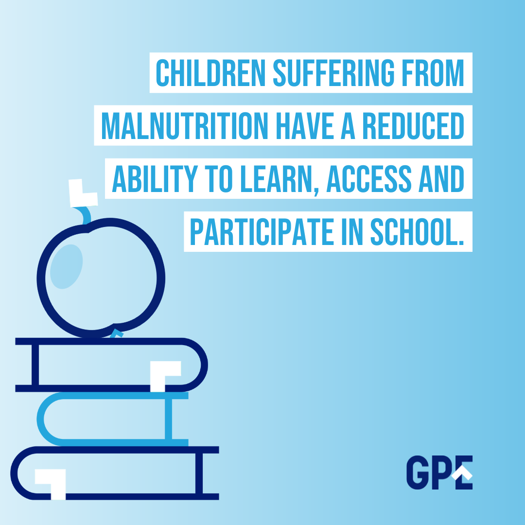 Good nutrition is an essential building block of quality education 🥗🎓

#TransformingEducation means investing in children's health, nutrition and well-being.
