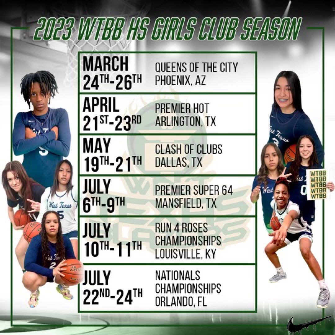 wtbbAAU's tweet photo. Catch the #BlazerGirlz in action this summer! 

Stop 1➡️@PBRhoops Super64
Stop 2➡️@TFNsRun4Roses Championship
Stop 3➡️@Ohio_Basketball The National Championship 

#Culture #WTBB https://t.co/bg6GCBbyfx